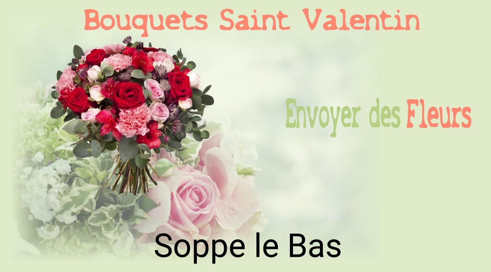Roses de Saint-Valentin livrées à Soppe-le-Bas